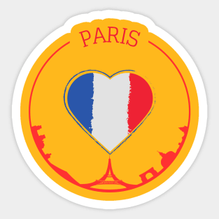 PARIS FOR LOVE Sticker